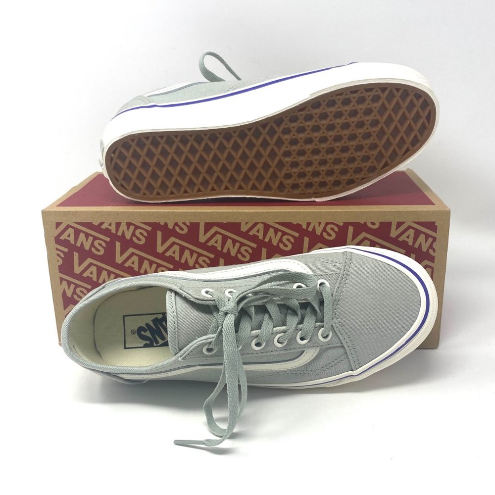 💖MEGA SALE💖VANS Old Skool Canvas Retrocali Gray Tapered Women's 9 VN0A54F44U4 - Picture 2 of 11